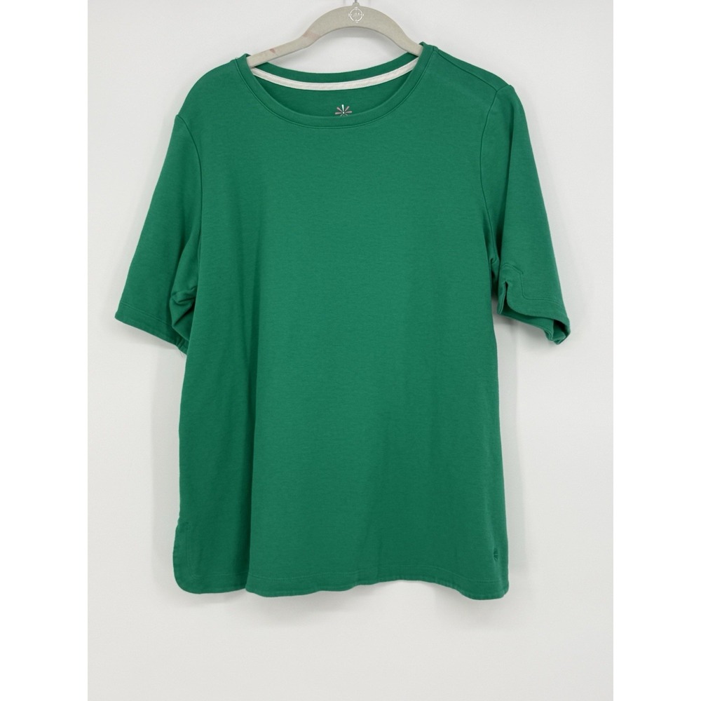 Isaac Mizrahi Women's Short Sleeve Tee 1X
